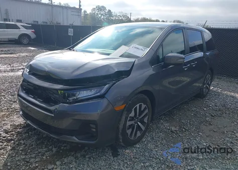 2025 Honda Odyssey Ex-L from USA, damaged, VIN 5FNRL6H6XSB072113